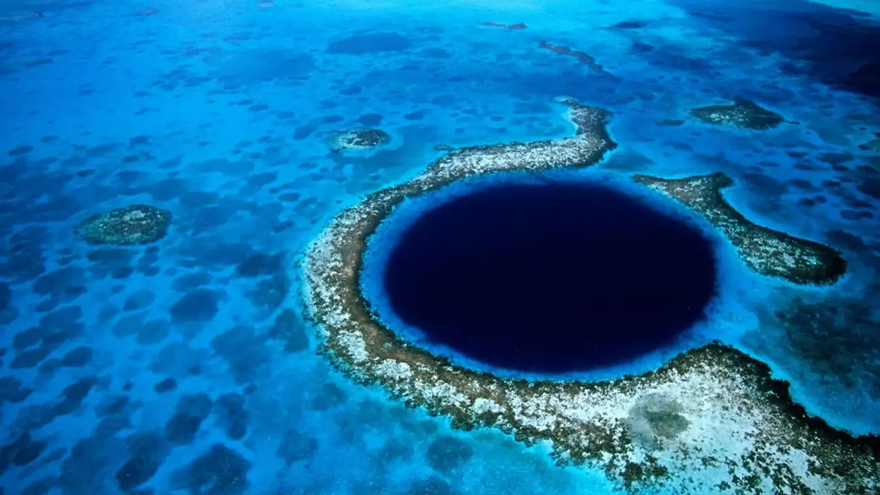 El Gran Agujero Azul de Belice